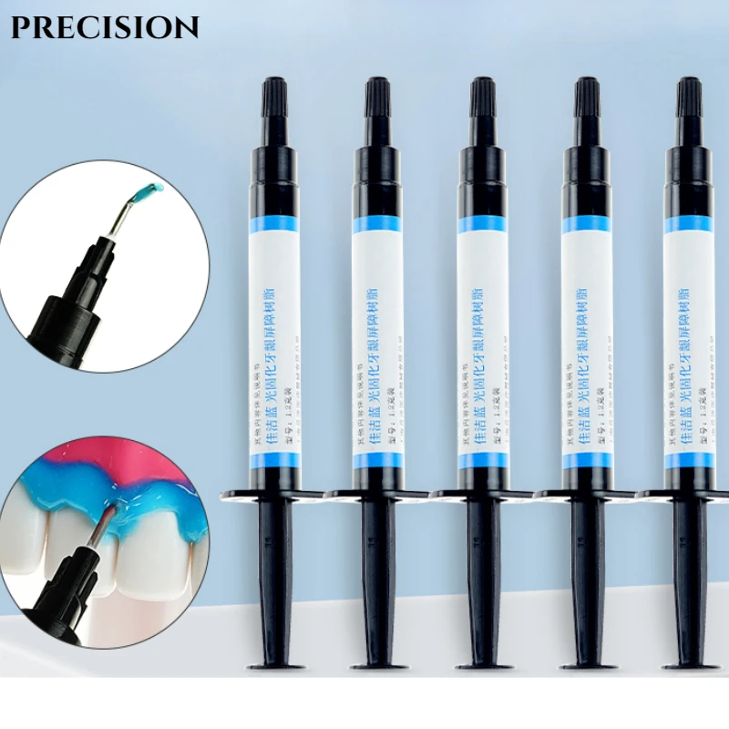 Teeth Whitening Gingival Barrier - Barreira gengival de cura leve composta