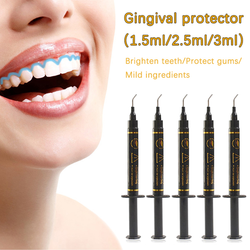 Teeth Whitening Gingival Barrier - Gel protetor de goma gengival, seringa