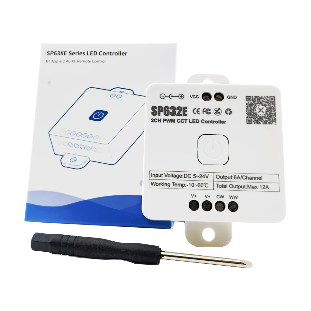 Teeth Whitening Blue Light - DC5-24V SP632E 2CH PWM CCT LED