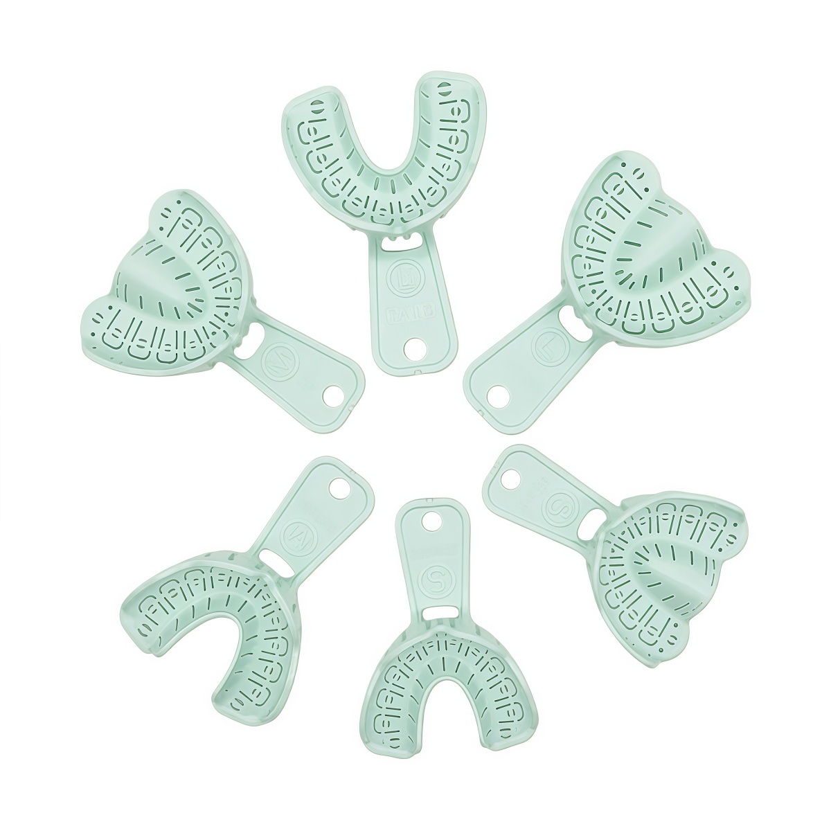 Teeth Whitening Tray - Conjunto de 6 Bandejas para Implante