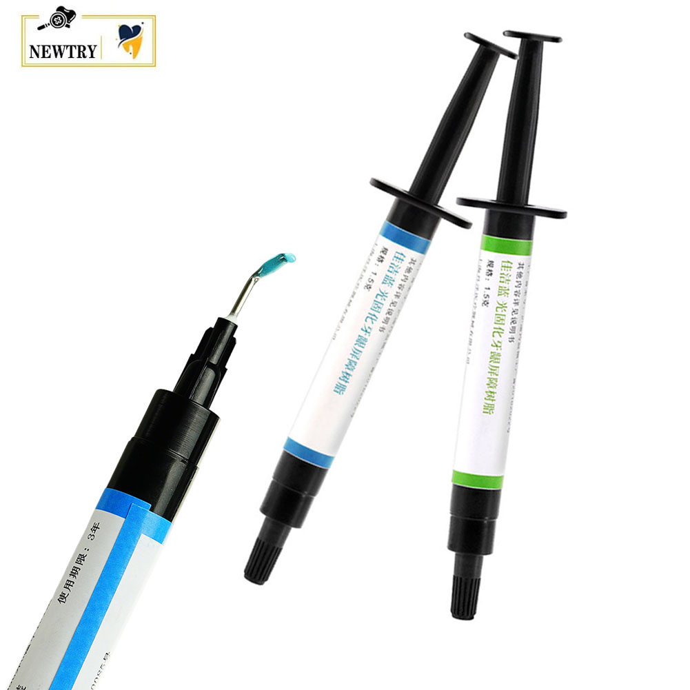 Teeth Whitening Gingival Barrier - 5 unidades/pacote luz cura barreira gengival