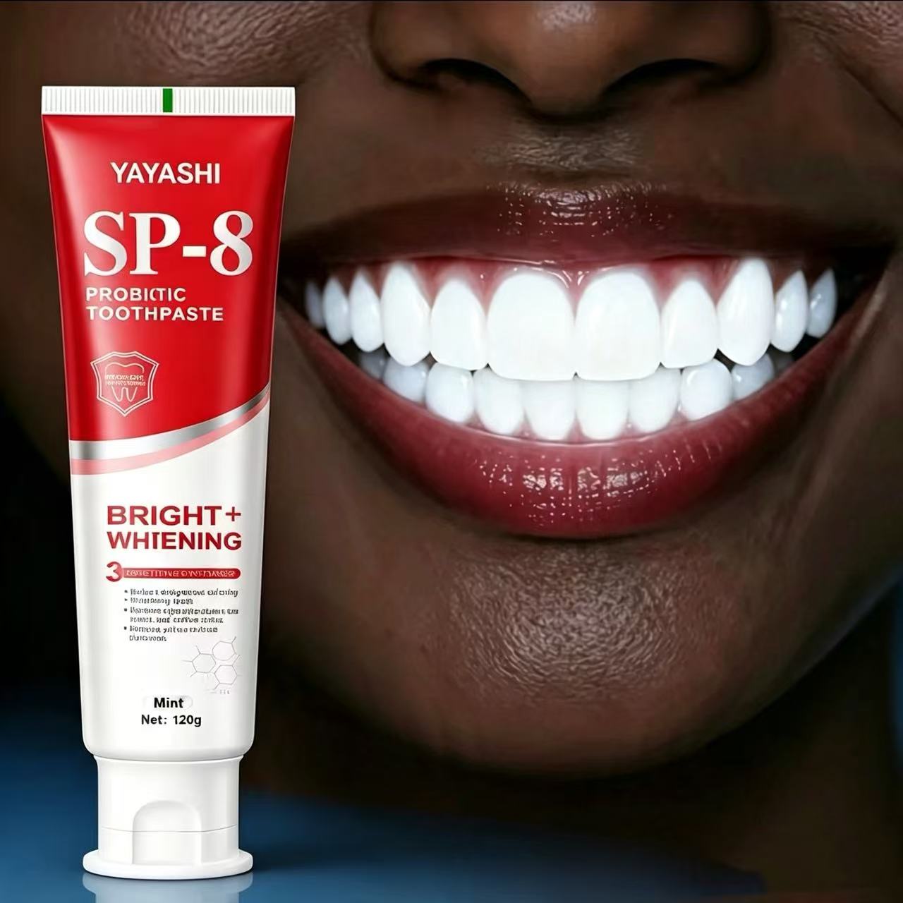 Teeth Whitening Treatment - YAYASHI SP-8 Probiótico para Clareamento e