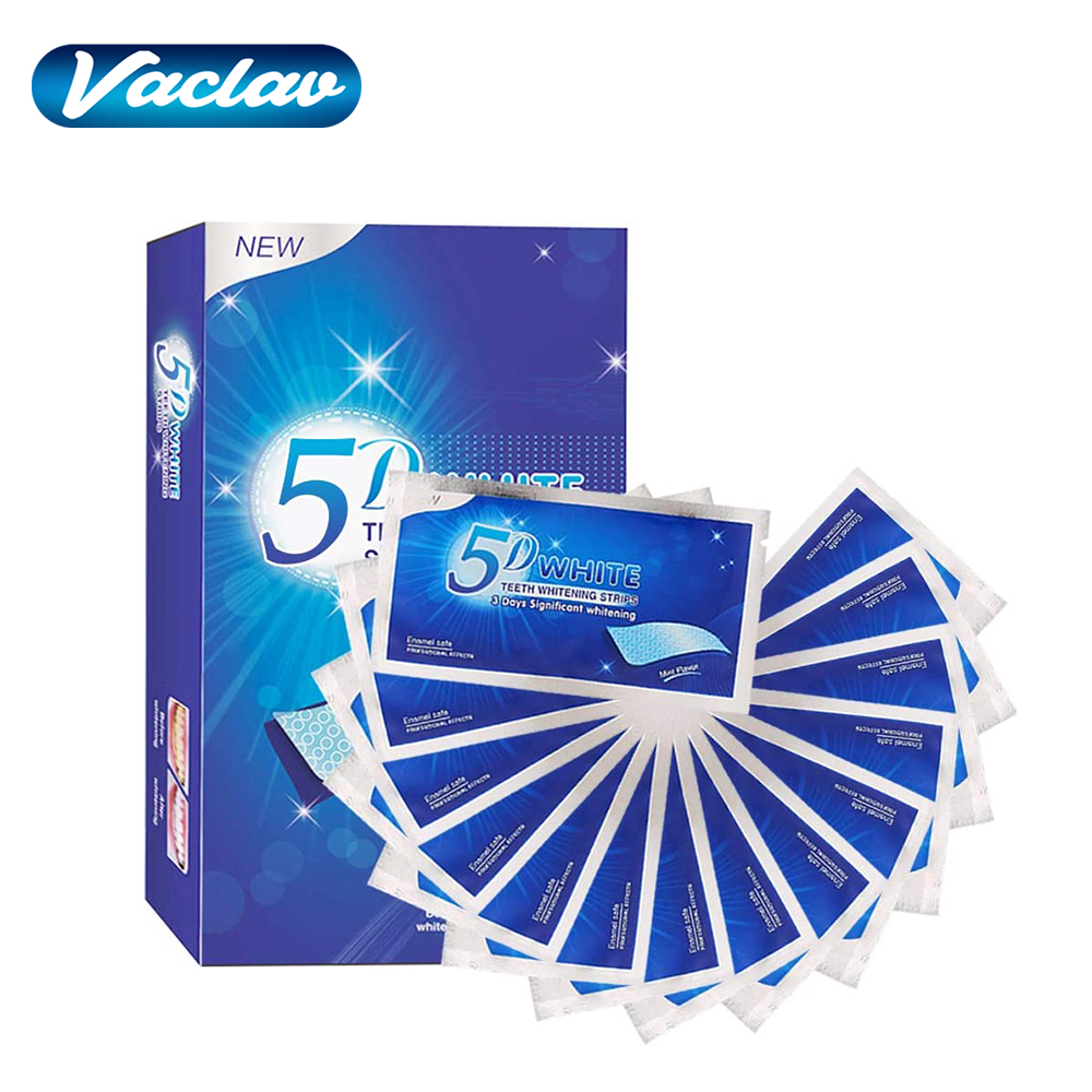 Teeth Whitening Q&M - Kit de Clareamento Dental 5D com