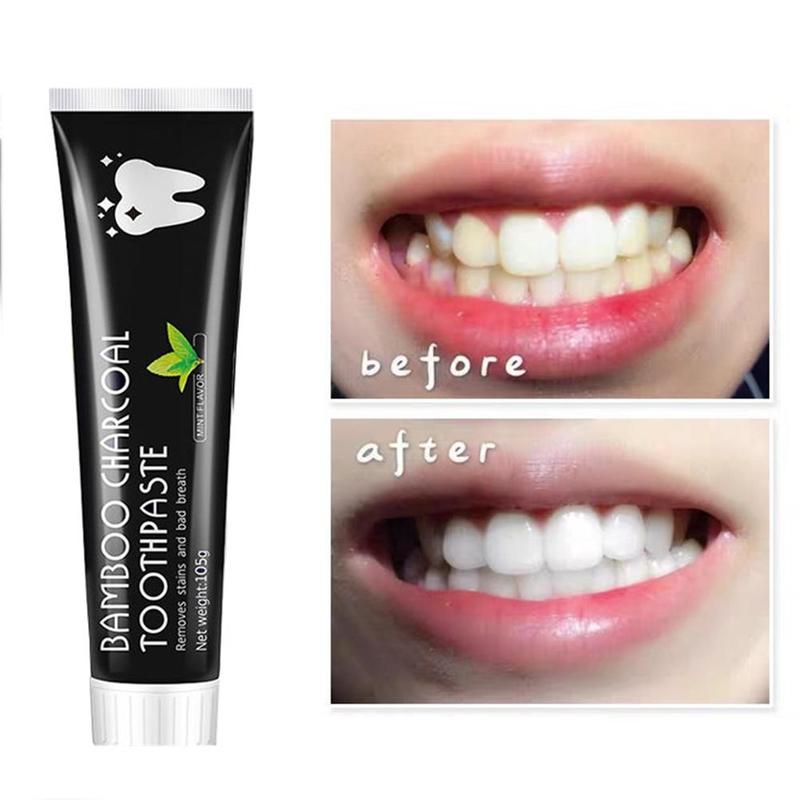 Teeth Whitening Naturally - Pasta de Dente Natural com Carvão