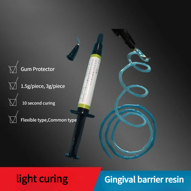 Material Dental Gel Resina Com - Teeth Whitening Gingival Barrier avaliação e preço