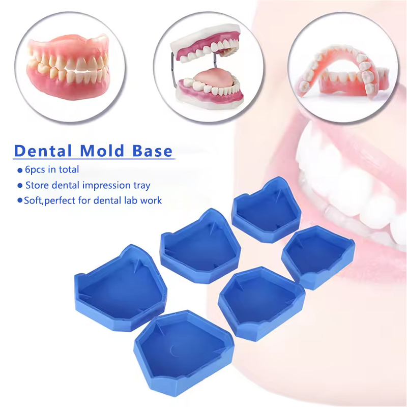 2/6 pçs modelo dental base de  - Teeth Whitening Tray avaliação e preço