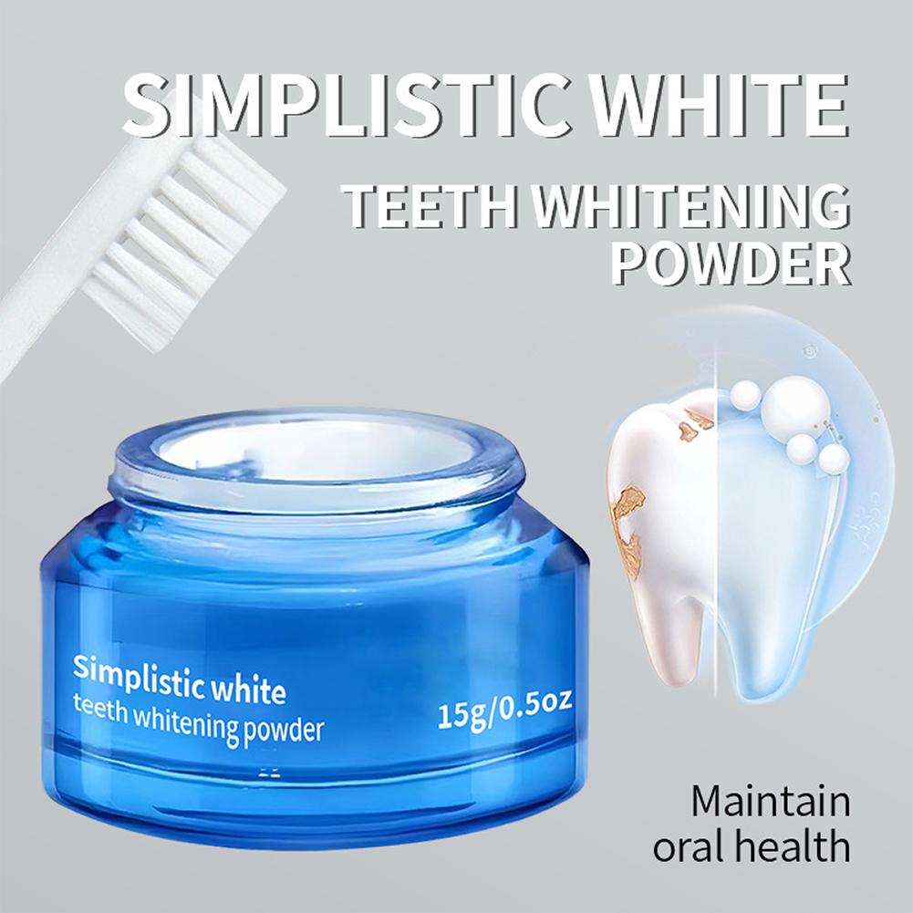Pó Clareador de Dentes Branco  - Teeth Whitening Q&M avaliação e preço