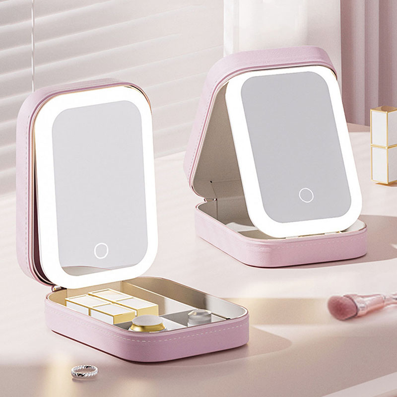 Bolsa de maquiagem led com esp - Led Mouth Tray avaliação e preço