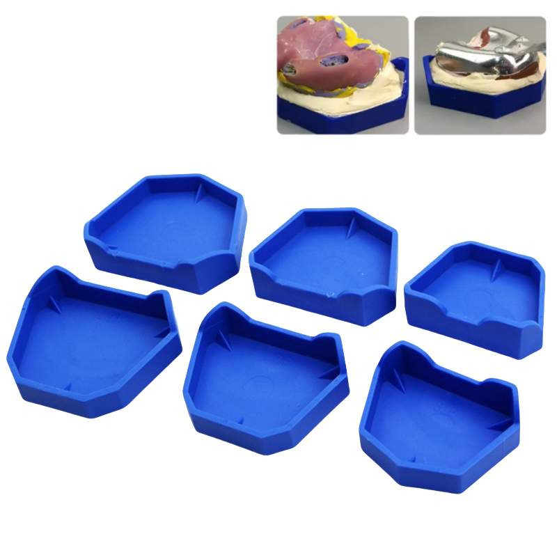 Conjunto de 6 Bases para Model - Teeth Whitening Tray avaliação e preço