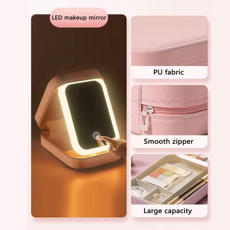 Estojo de maquiagem inteligent - Led Mouth Tray avaliação e preço