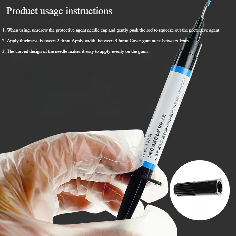 Barreira gengival de cura leve - Teeth Whitening Gingival Barrier avaliação e preço