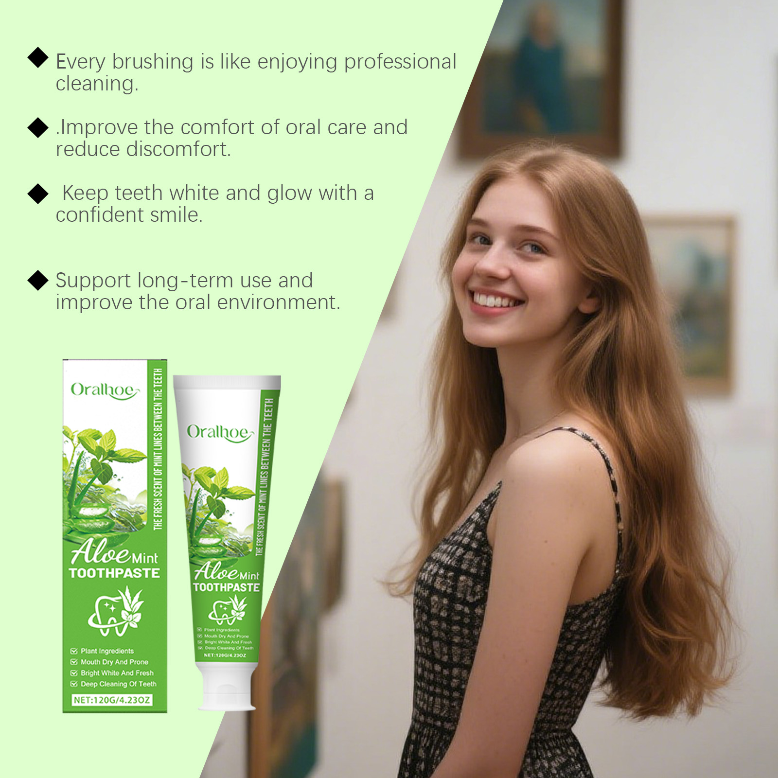 Aloe vera branqueamento creme  - Teeth Whitening Naturally avaliação e preço