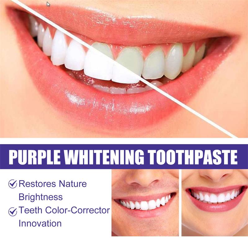 Pasta de Dente Roxa 9D para Cl - Teeth Whitening Treatment avaliação e preço