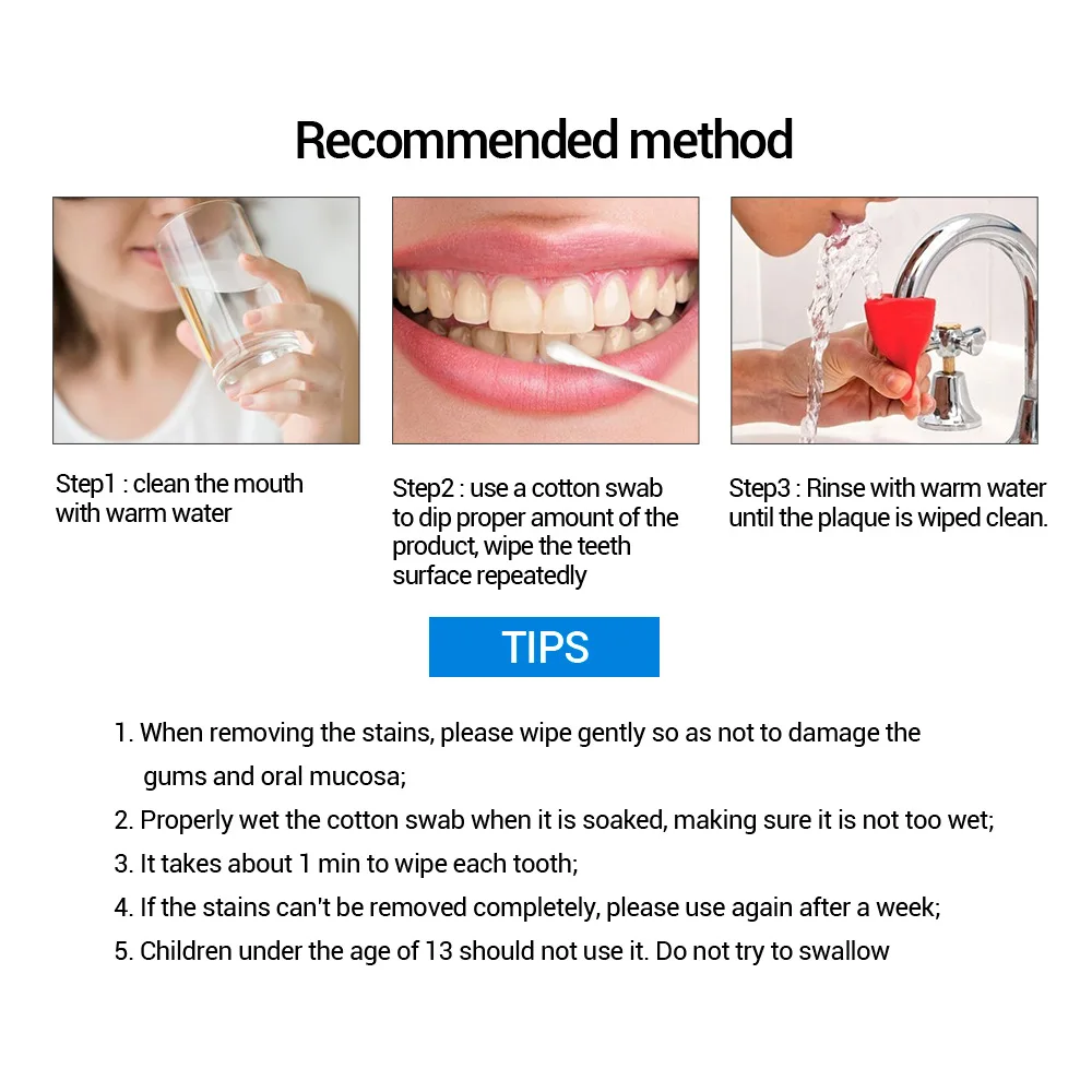 FTEENPLY Essência para claream - Teeth Whitening Q&M avaliação e preço
