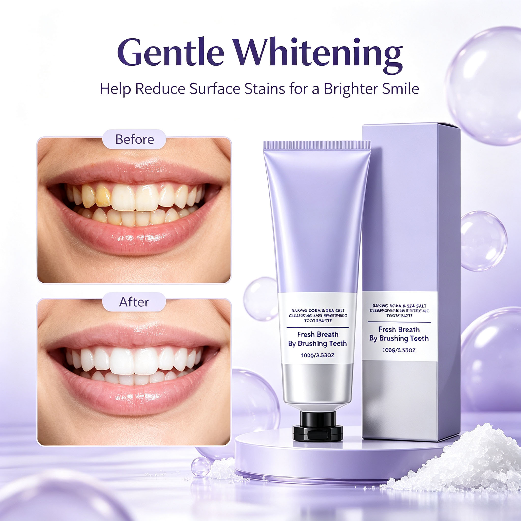 Pasta de Dente com Bicarbonato - Teeth Whitening With Baking Soda avaliação e preço
