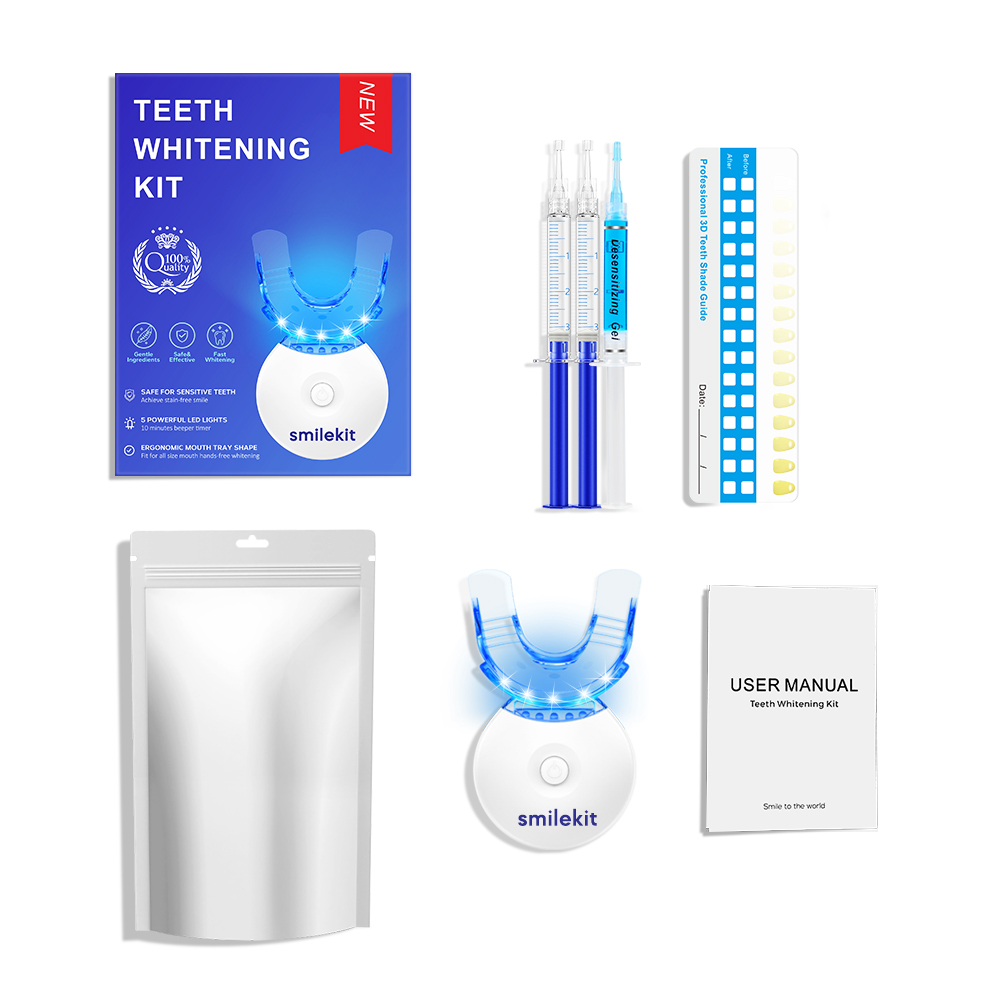 Kit de clareamento dental - 5X - Led Mouth Tray avaliação e preço