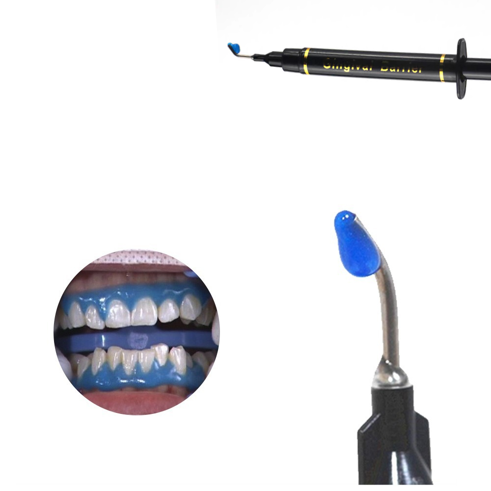 5 Peças 1.5ML Barreira Gengiva - Teeth Whitening Gingival Barrier avaliação e preço