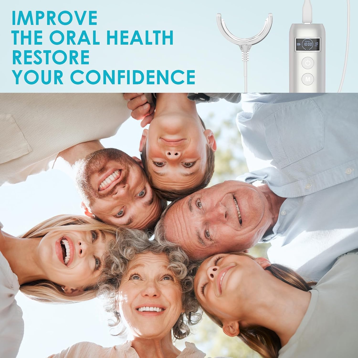 Acelerador de Clareamento Dent - Teeth Whitening Blue Light avaliação e preço