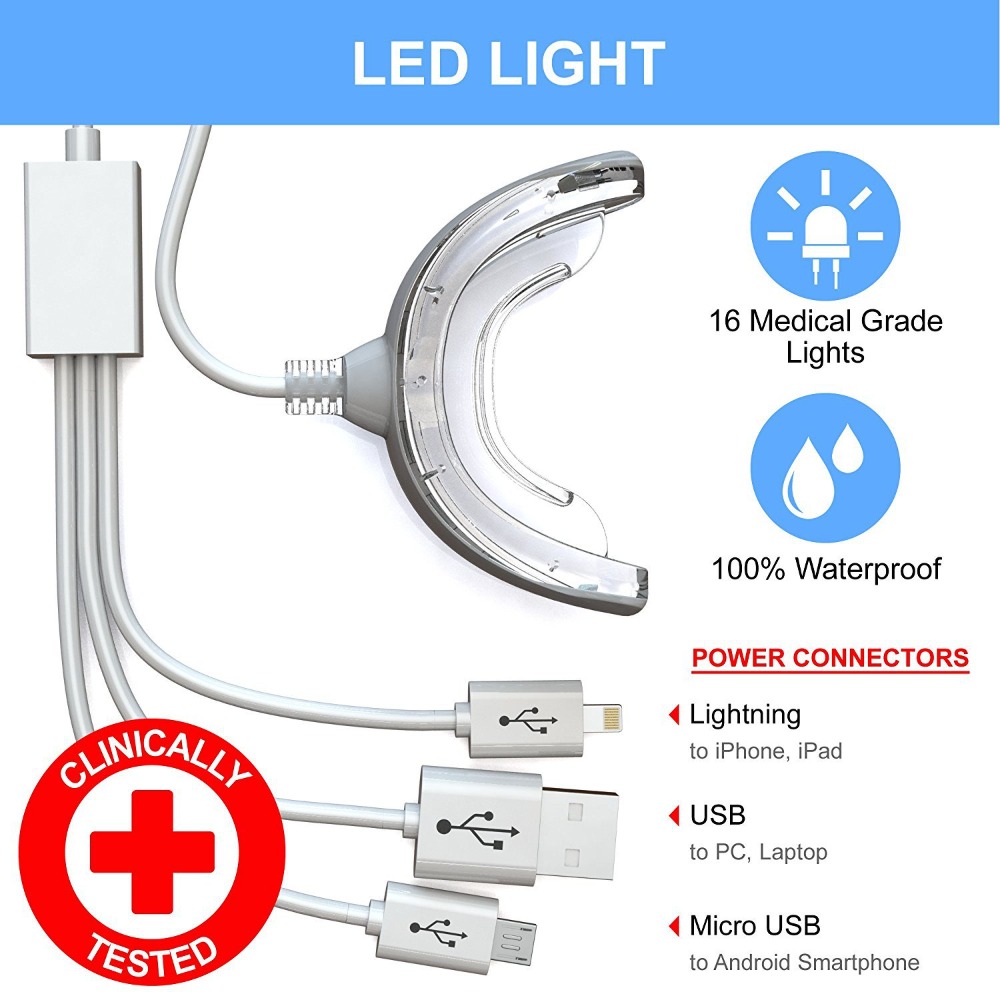 Lâmpada de Clareamento Dental  - Teeth Whitening Blue Light avaliação e preço