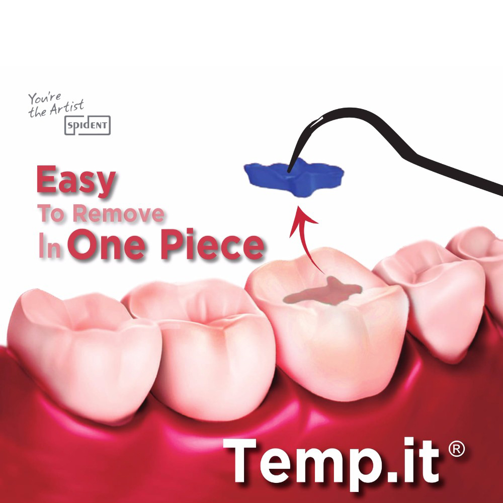 3gx3pcs Spident Temp It Dental - Teeth Whitening Blue Light avaliação e preço