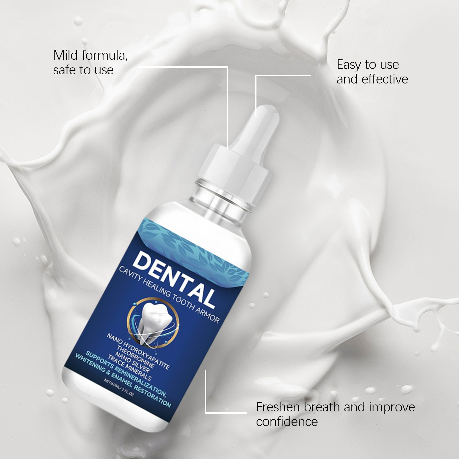 Líquido de Hidroxiapatita Nano - Teeth Whitening Treatment avaliação e preço