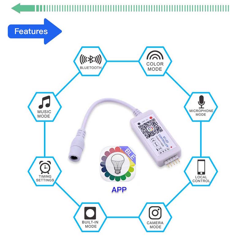 Magic Home-Controlador Wi-Fi s - Teeth Whitening Blue Light avaliação e preço