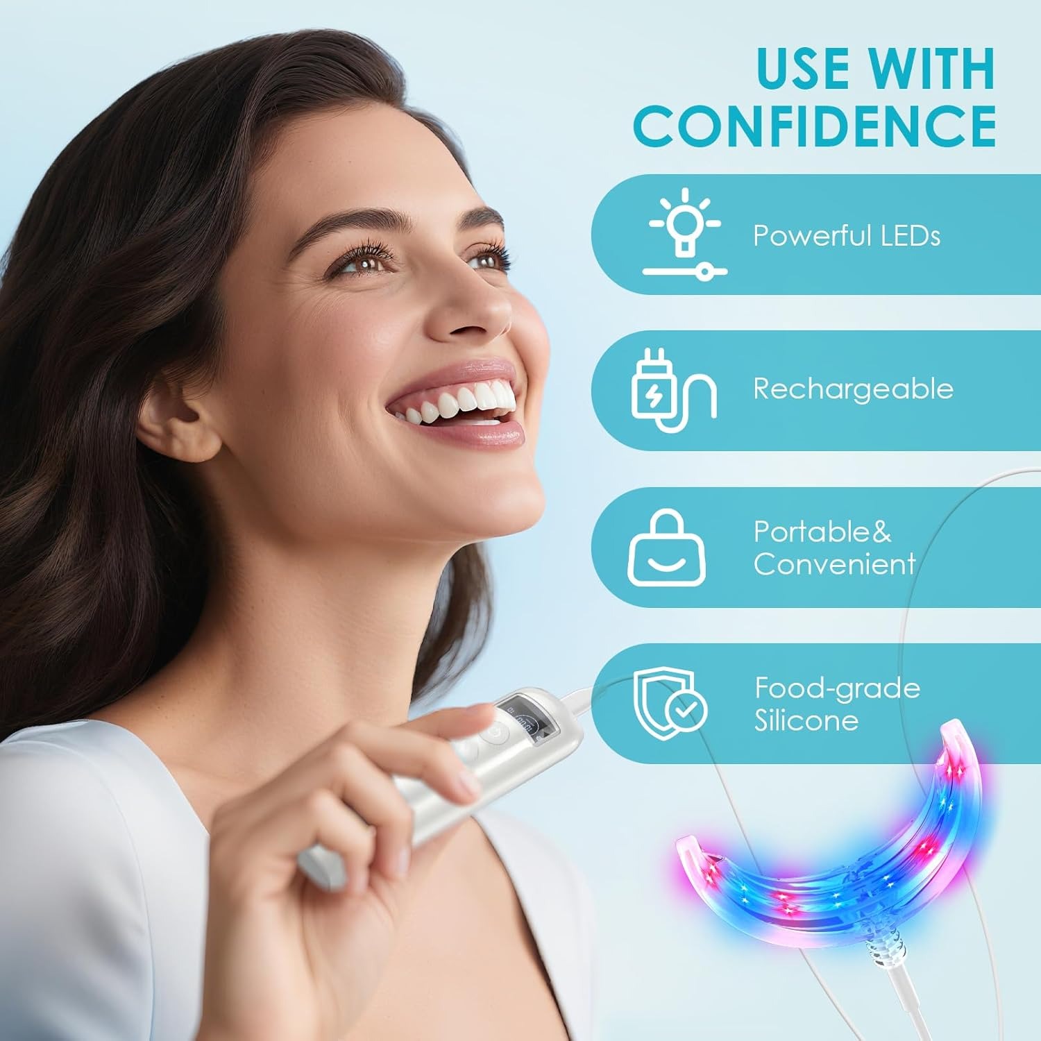 Lâmpada Aceleradora de Claream - Teeth Whitening Blue Light avaliação e preço