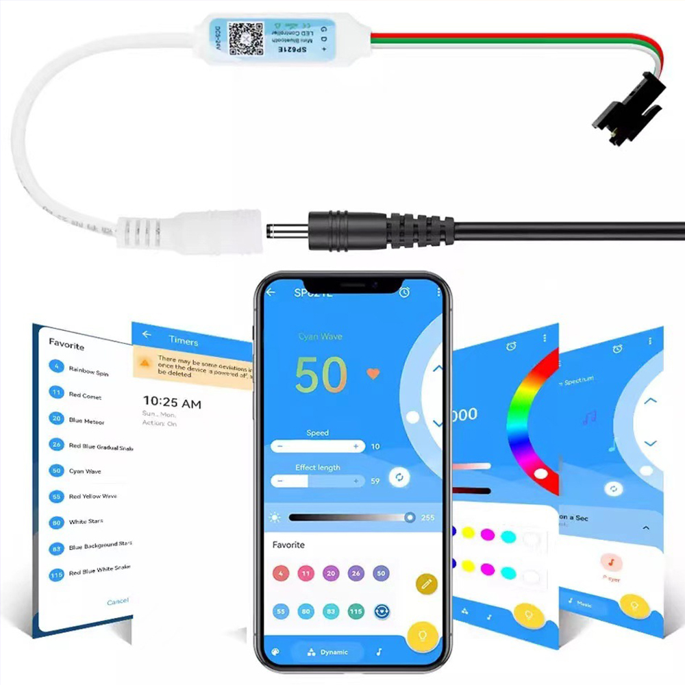 LED Pixels Strip Light Control - Teeth Whitening Blue Light avaliação e preço