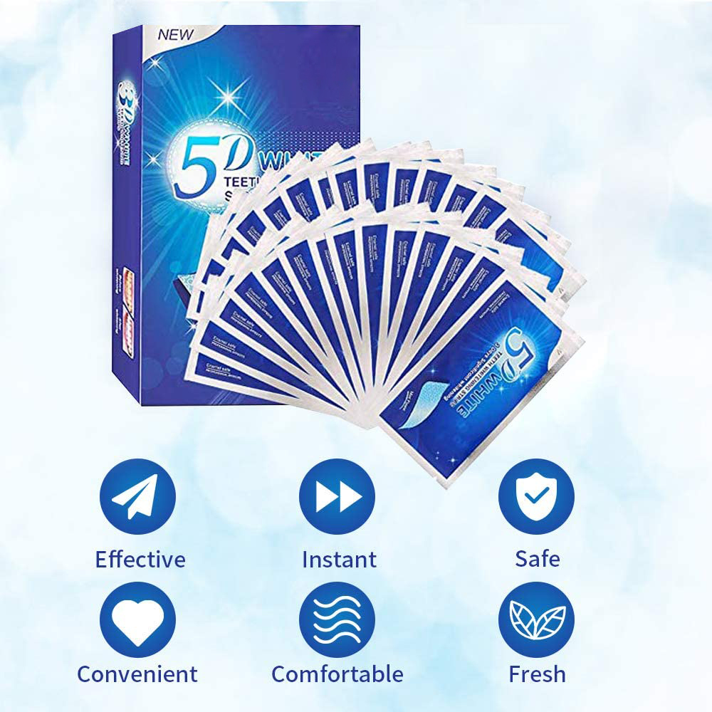 Kit de Clareamento Dental 5D c - Teeth Whitening Q&M avaliação e preço