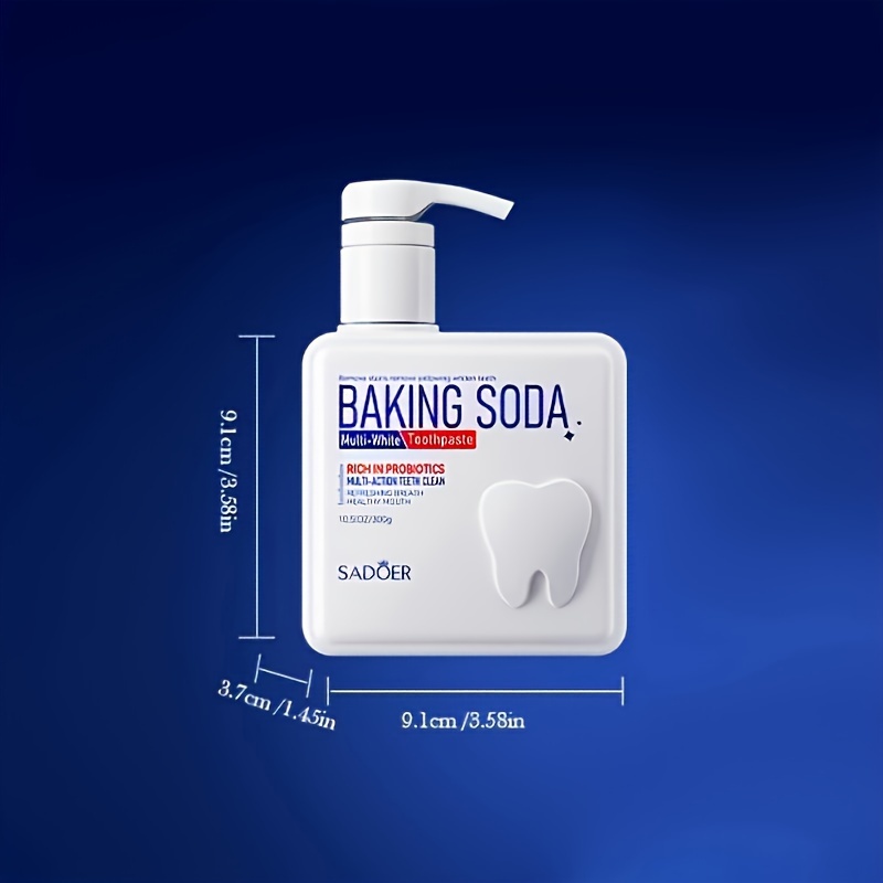 Pasta de dente com bomba probi - Teeth Whitening With Baking Soda avaliação e preço
